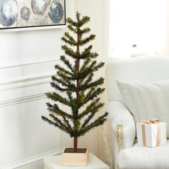Ebenezer & Co. 36" Feather Christmas Tree NEW - Picture 1 of 3